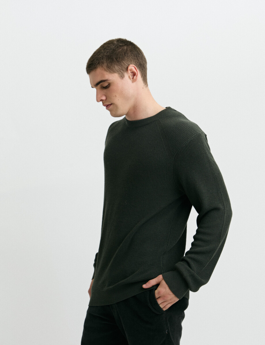 470986 SWEATER HARRINGTON LABEL Oliva