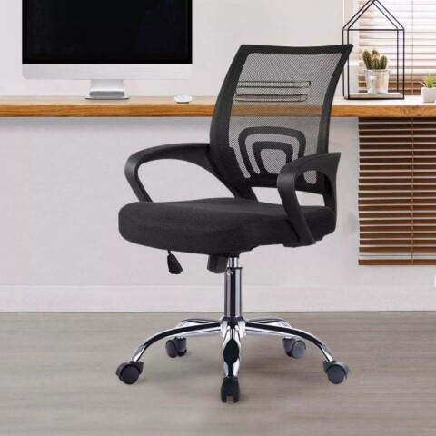 Silla De Escritorio Oficina Ejecutiva Ergonomica Soporte Lumbar Piston Clase 2 Tela Mesh Imback Color Negro Silla De Escritorio Oficina Ejecutiva Ergonomica Soporte Lumbar Piston Clase 2 Tela Mesh Imback Color Negro