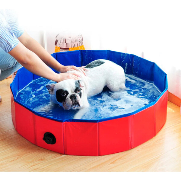 Piscina Baño Plegable Para Mascotas Perro 80 X 30 Cm Chica Piscina Baño Plegable Para Mascotas Perro 80 X 30 Cm Chica