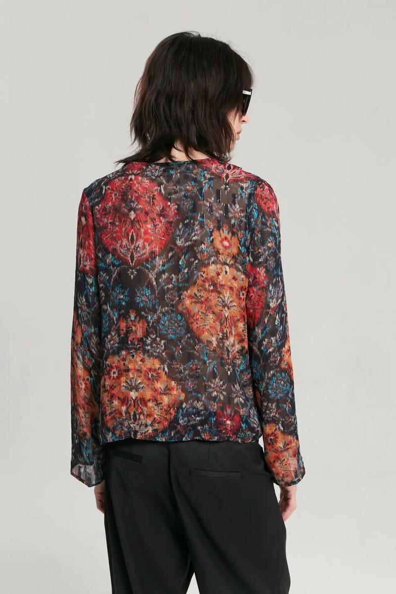 TOP AFRA Estampado