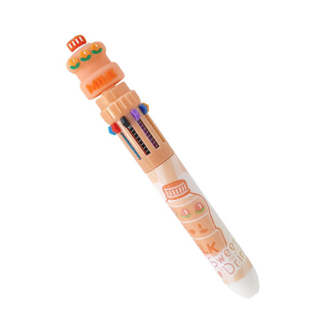 Bolígrafo 10 colores diseño pastel Bolígrafo 10 Colores Diseño Pastel