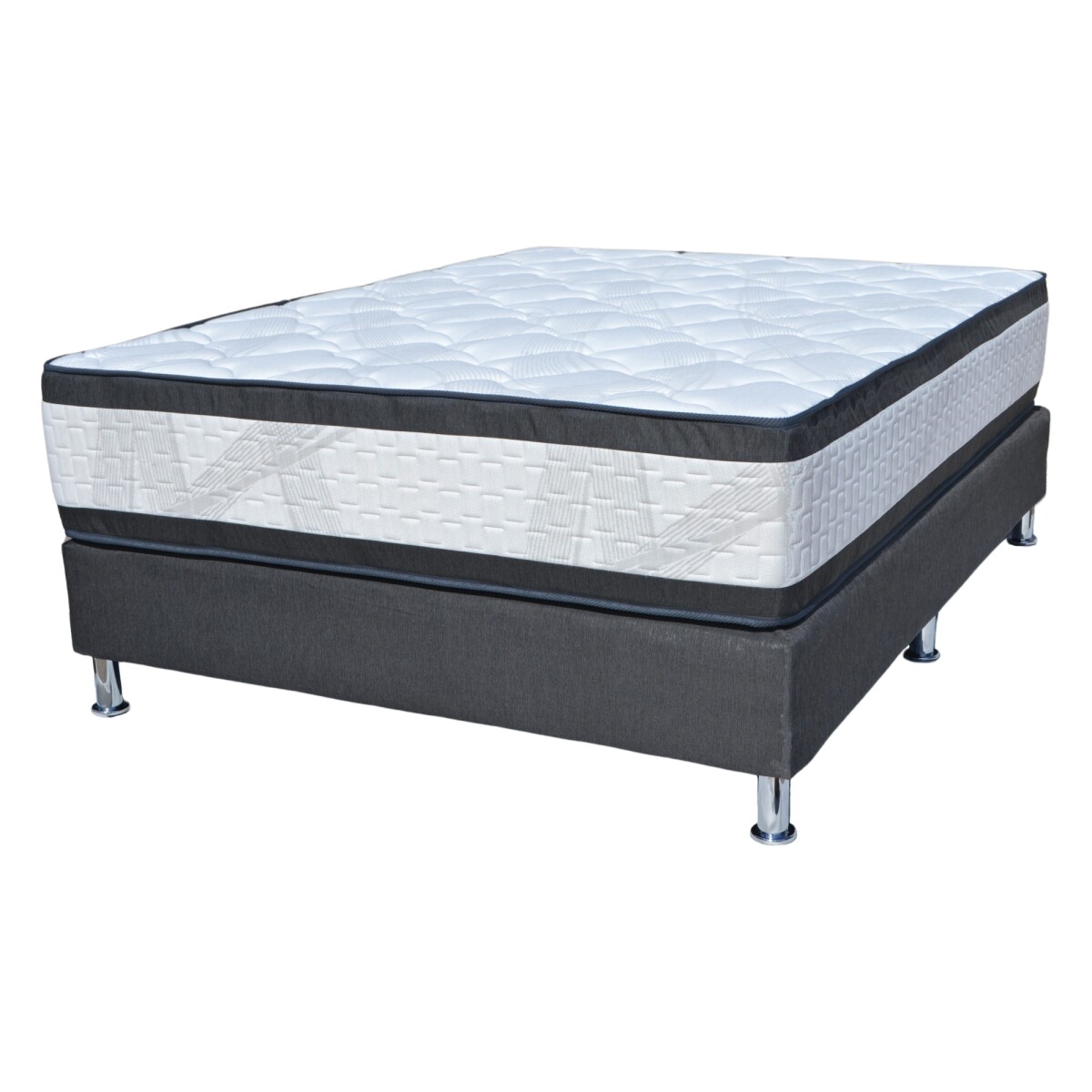 Sommier Cloudy - 110x190x66 - 1 1/2 Plazas 