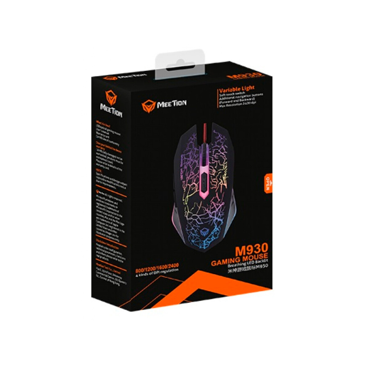 Mouse Gamer USB Meetion MT-M930 