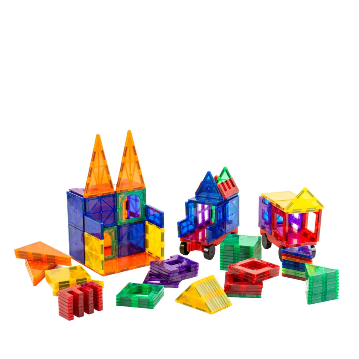 Juego magnético imanes encastrables 108 piezas 