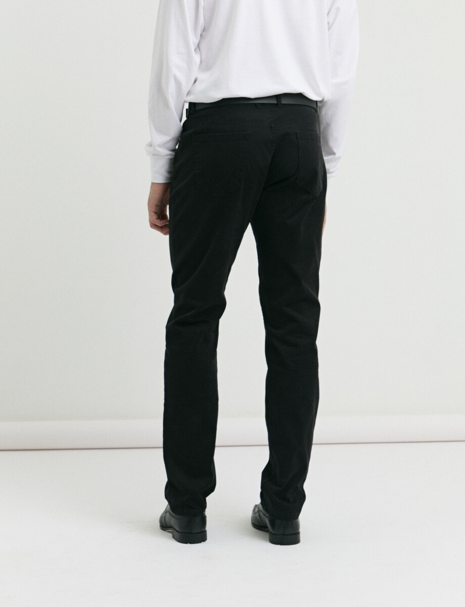 080421 PANTALÓN 5 BOLSILLOS HARRY Negro