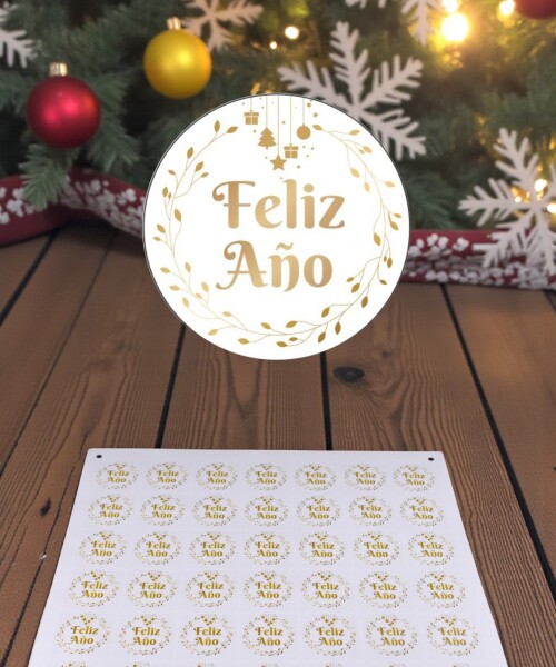 Stickers navidad placha DISEÑO 18