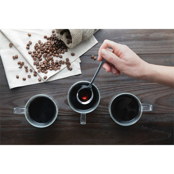 Cuchara de acero Inox. p/ prueba de café "Zurique" -TRAMONTINA TF2605