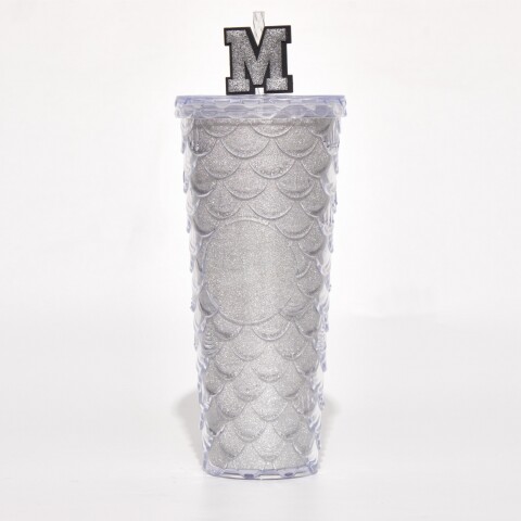 VASO ESCALA RELIEVE CON PAJA (700 ML/BLANCO) VASO ESCALA RELIEVE CON PAJA (700 ML/BLANCO)