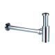 CODO SIFON RECTANGULAR ZINC CROMADO BAÑO 21X30 000