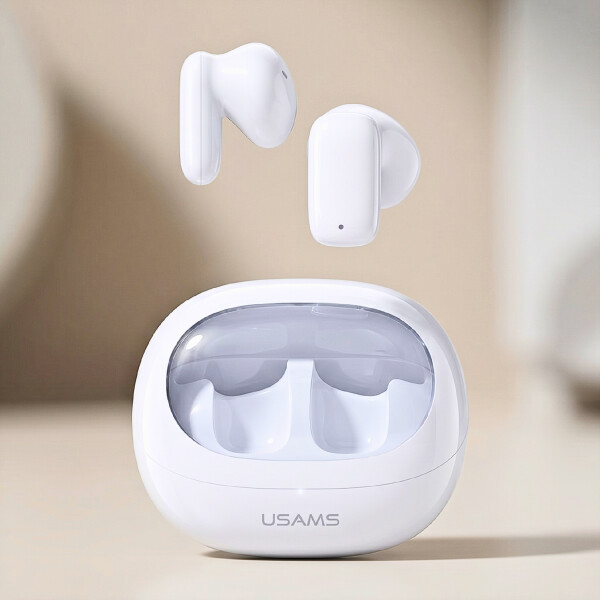 Auriculares Usams TD22 In Ear Bluetooth 5.3 Waterproof Ipx4 Blanco