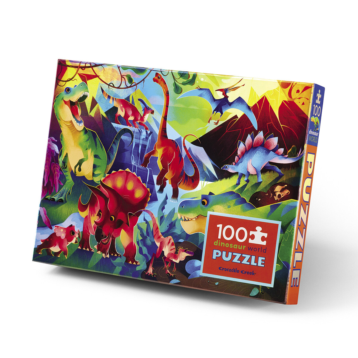 Puzzle Holográfico Crocodile Creek 100 Piezas 45 cm x 60 cm 