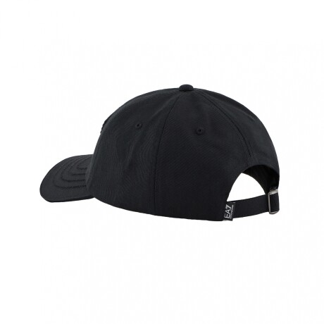 LOGO SERIES COTTON BASEBALL - EA7 EMPORIO ARMANI Black