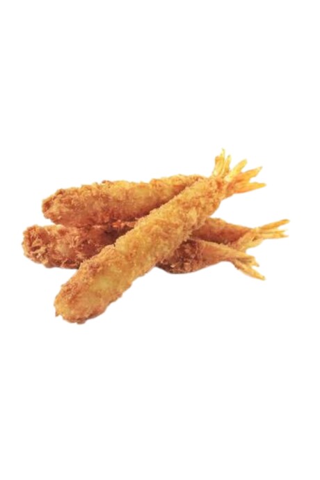 Langostino torpedo rebozado con Panko Langostino torpedo rebozado con Panko