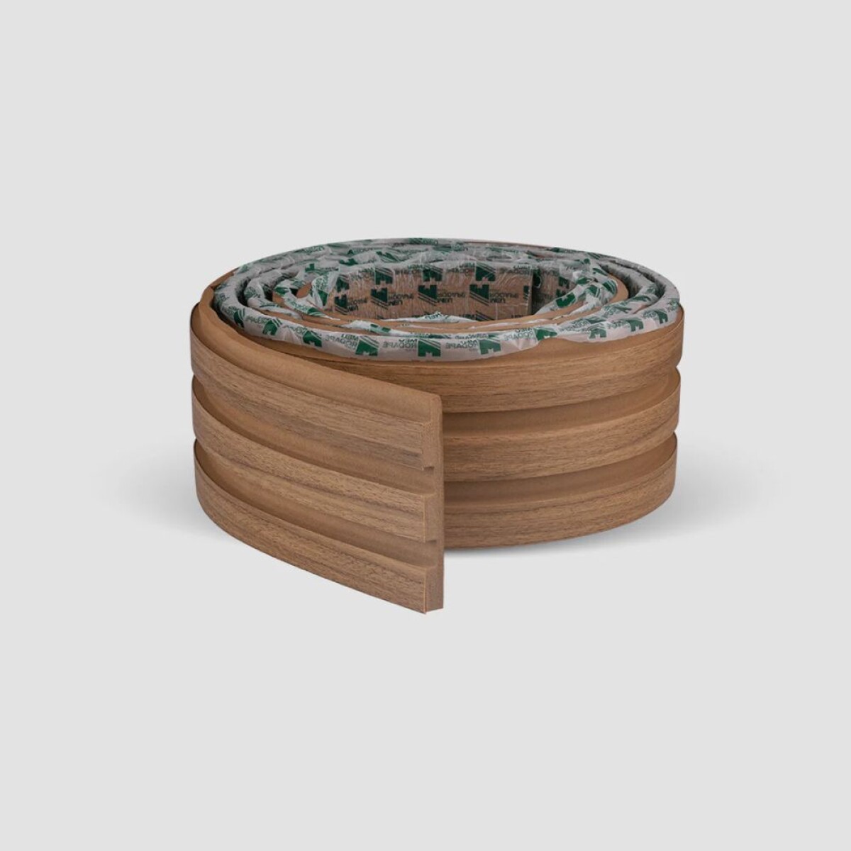 Revestimiento Autoadhesivo Ranurado Linea Urban Nogueira Natural 