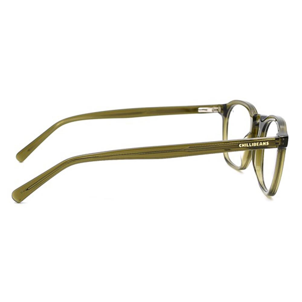 Lentes de vista De Acetato Cuadrado Atributos Verde/Verde