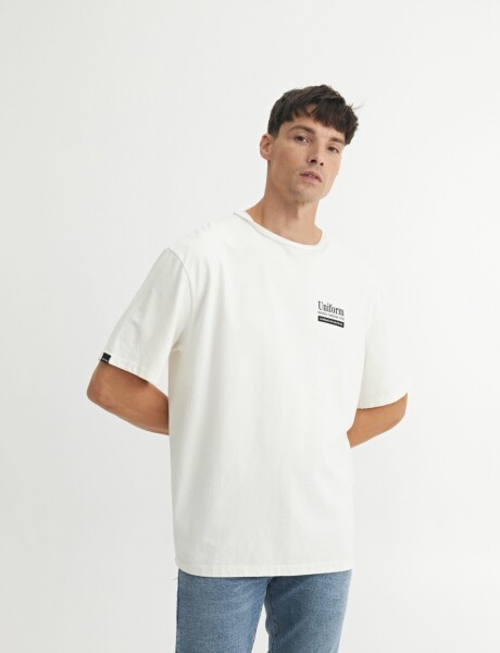 Remera Tori Off white