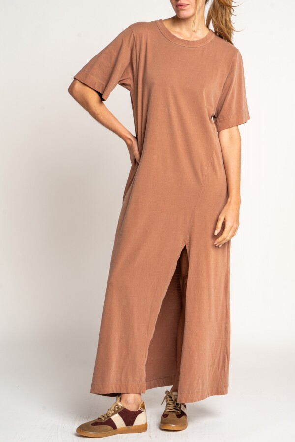 Vestido Maxi Tajo Vison