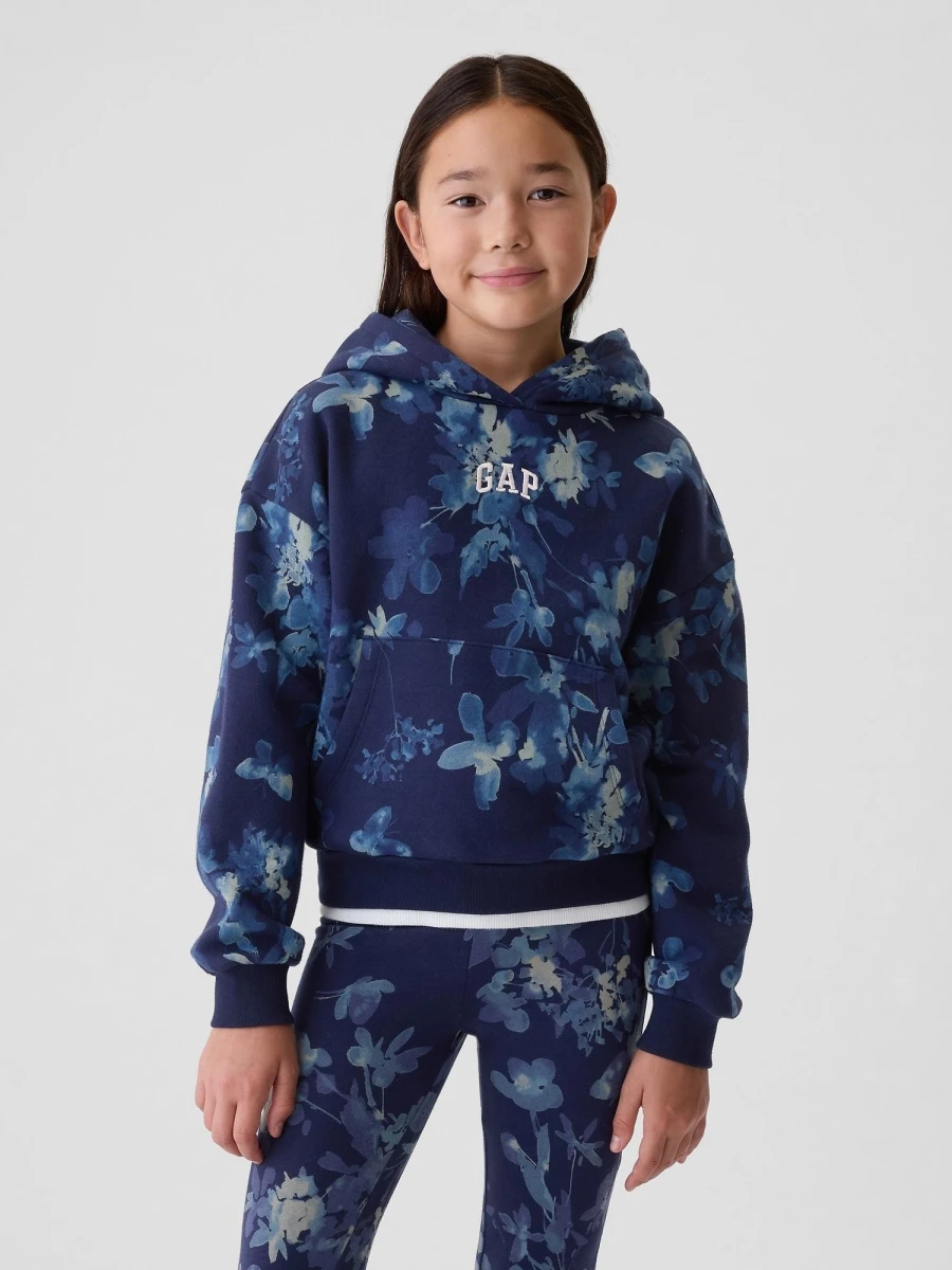 Canguro Logo Gap Niña - Sp Indigo Flrl Fa24 