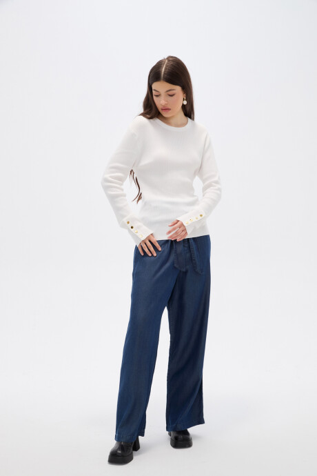 Remera Brune Blanco