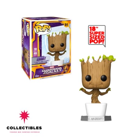 FUNKO POP! MARVEL - GOTG - DANCING GROOT 45CM FUNKO POP! MARVEL - GOTG - DANCING GROOT 45CM