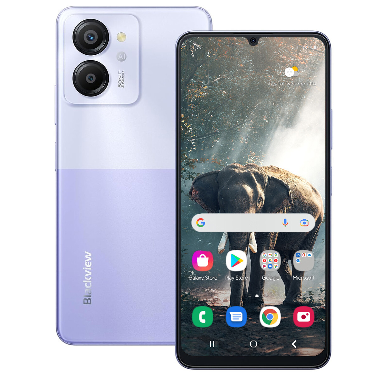 Blackview Color 8 8/256 Gb 4g - PURPURA 