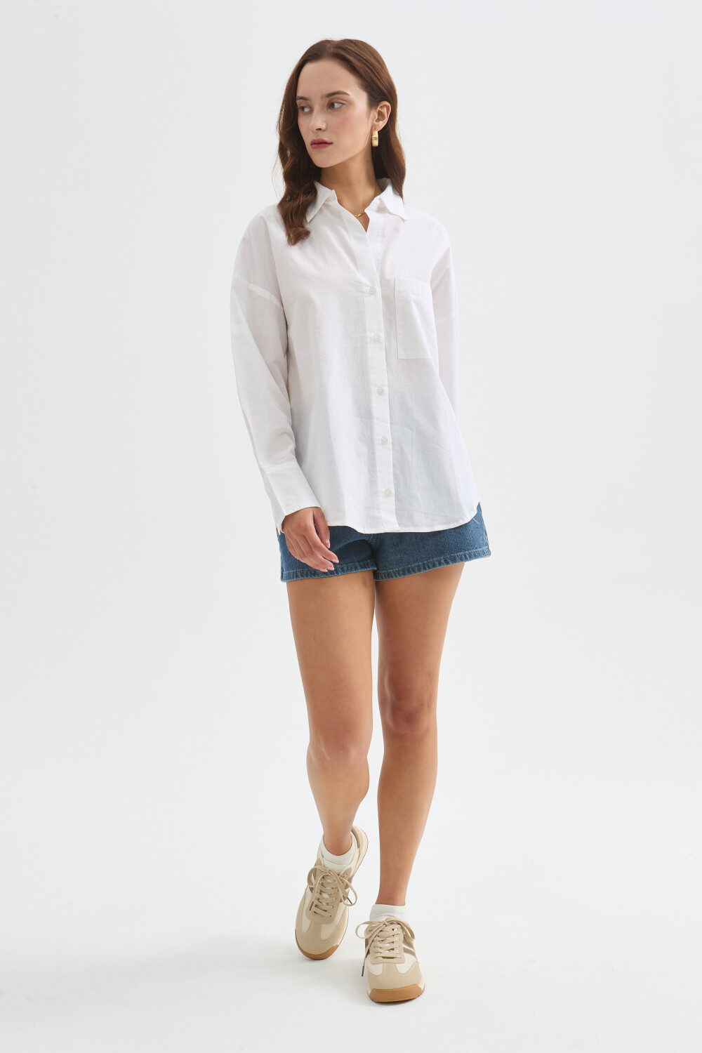 Camisa Tunnis Marfil / Off White