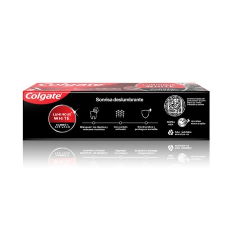 Pasta Dental Colgate Luminous Charcoal 90g Pasta Dental Colgate Luminous Charcoal 90g