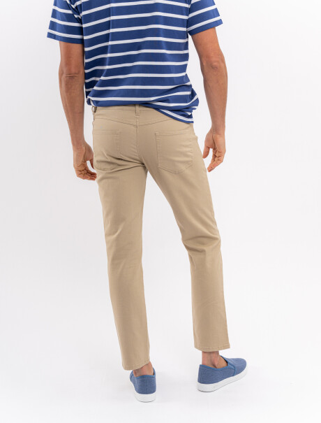 Pantalon color arena