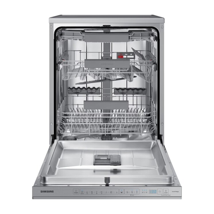 Lavavajillas Samsung 14 Cubiertos Silver DW60M6050FS Lavavajillas Samsung 14 Cubiertos Silver DW60M6050FS