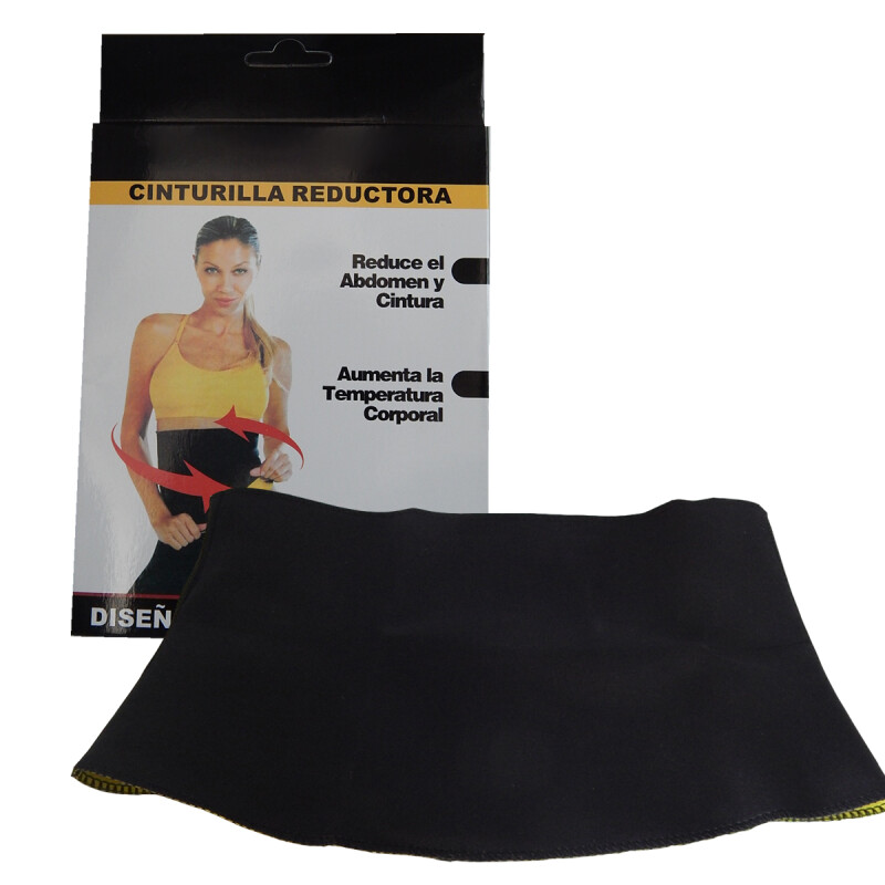 Faja Reductora de Neopreno Negro