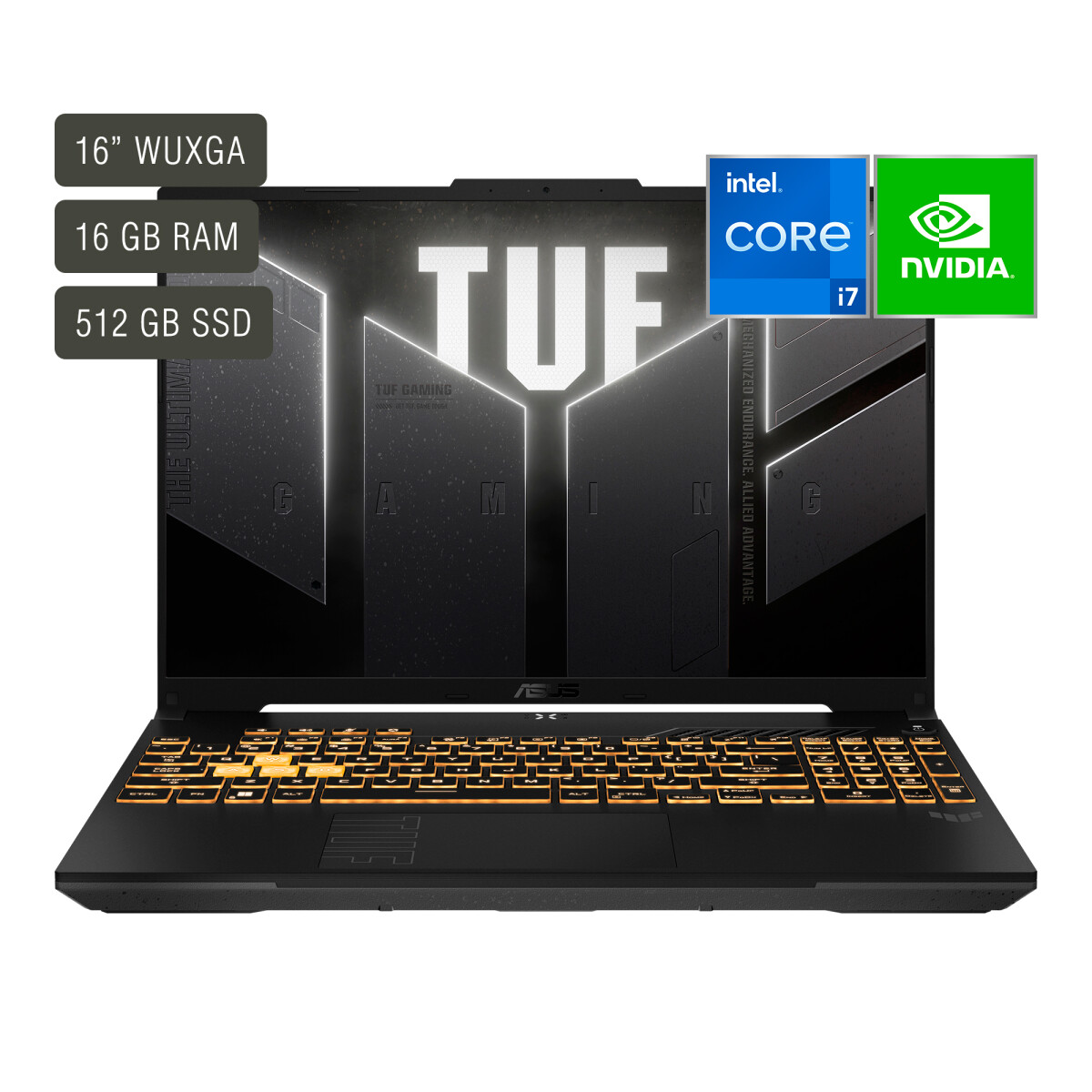Notebook Gamer Asus Tuf 16'' Core I7 16GB 512GB WIN11 RTX4050 