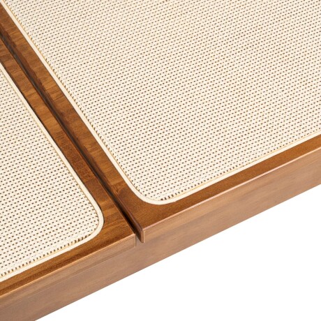 PIE DE CAMA MADERA MARRON PRAGA