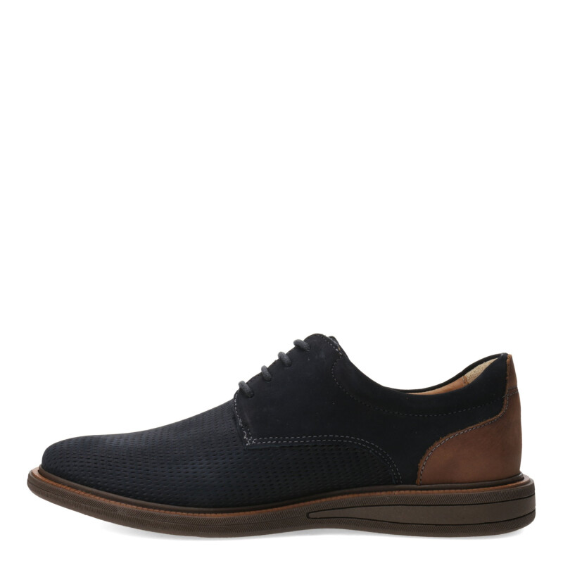 Zapatos de Hombre Democrata BAY 273104 acordonado Azul Marino