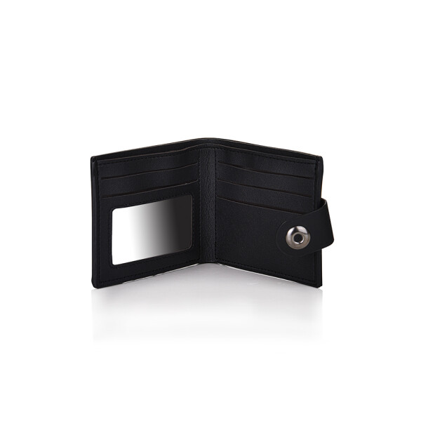 BILLETERA DE HOMBRE NEGRA SIMIL CUERO BILLETERA DE HOMBRE NEGRA SIMIL CUERO