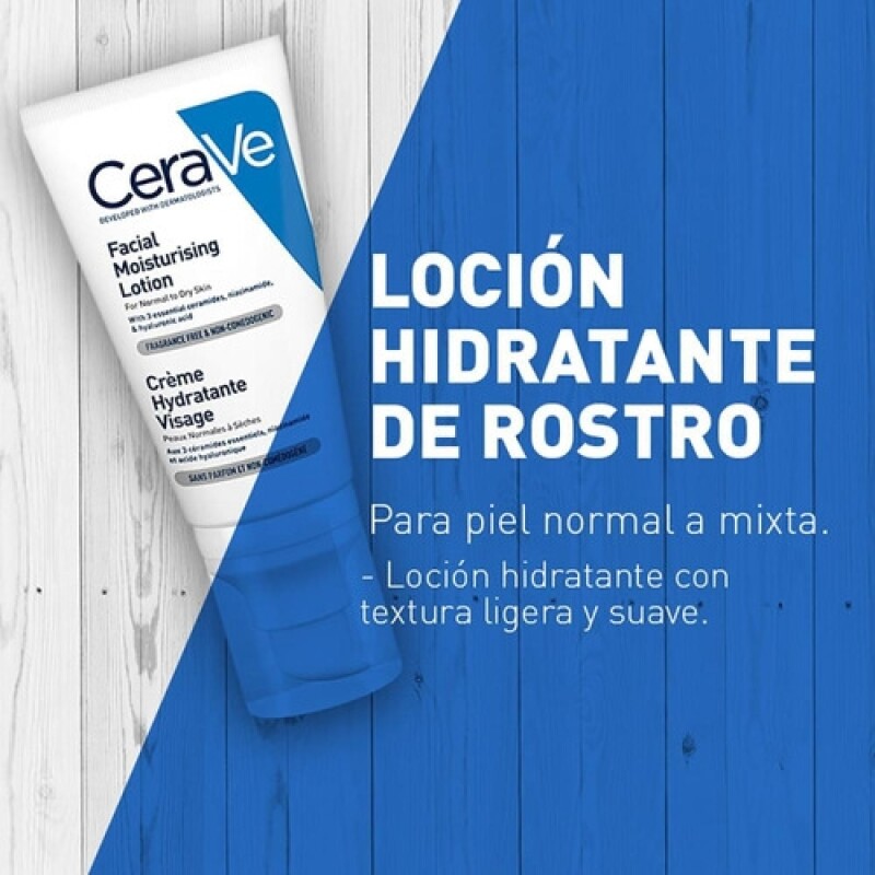 Loción hidratante de rostro para noche CeraVe 52ml Loción hidratante de rostro para noche CeraVe 52ml