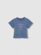 Camiseta Con Print Piedra
