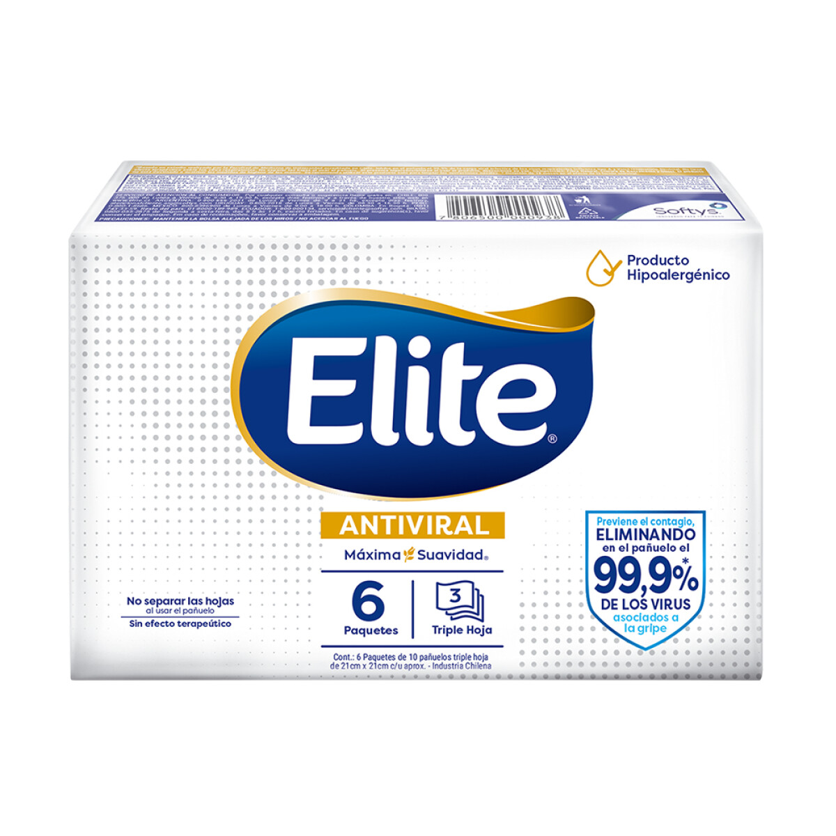 Elite pañuelo Pocket Antiviral 