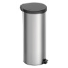 Papelera Basurero Tramontina con pedal Inox 30 litros Papelera Basurero Tramontina con pedal Inox 30 litros