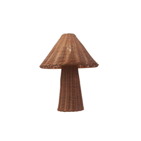 Portátil mesa madera pantalla de cuerda Ø300mm E27 IX9471