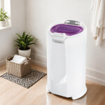 CENTRIFUGA WANKE COMFORT BELLA 10KG TAPA LILA/BORDO Unica