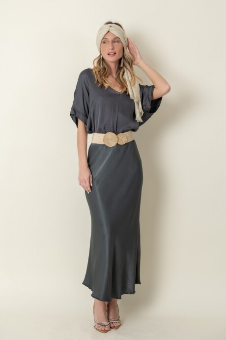 POLLERA GREY Gris