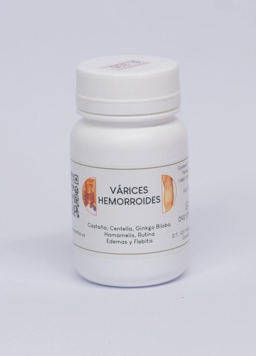 Circulación (Castaña, Centella, Hamamelis, Ginkgo Biloba y Rutina) - 30 capsulas 