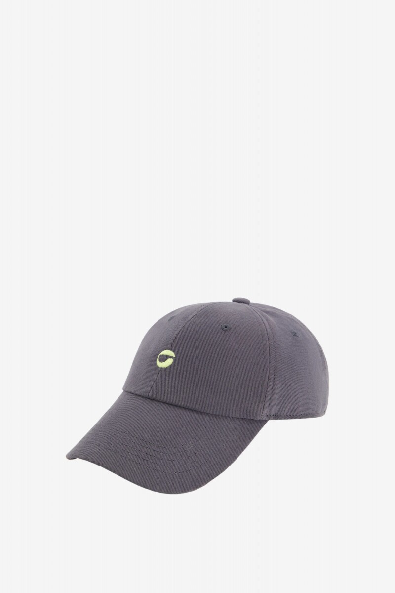 GORRA C LOGO Gris