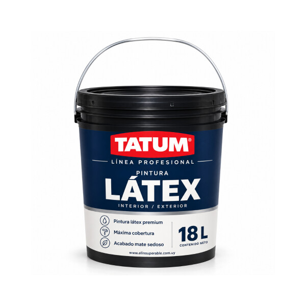 PINTURA PROFESIONAL LATEX INTERIOR-EXTERIOR 20 LITROS TATUM Pintura Profesional Latex Interior-exterior 20 Litros Tatum