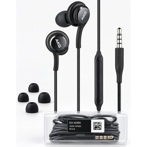 Auriculares Estéreo In-ear 3.5 Mm AURICULARES SAMSUNG AKG 3.5MM NEGRO