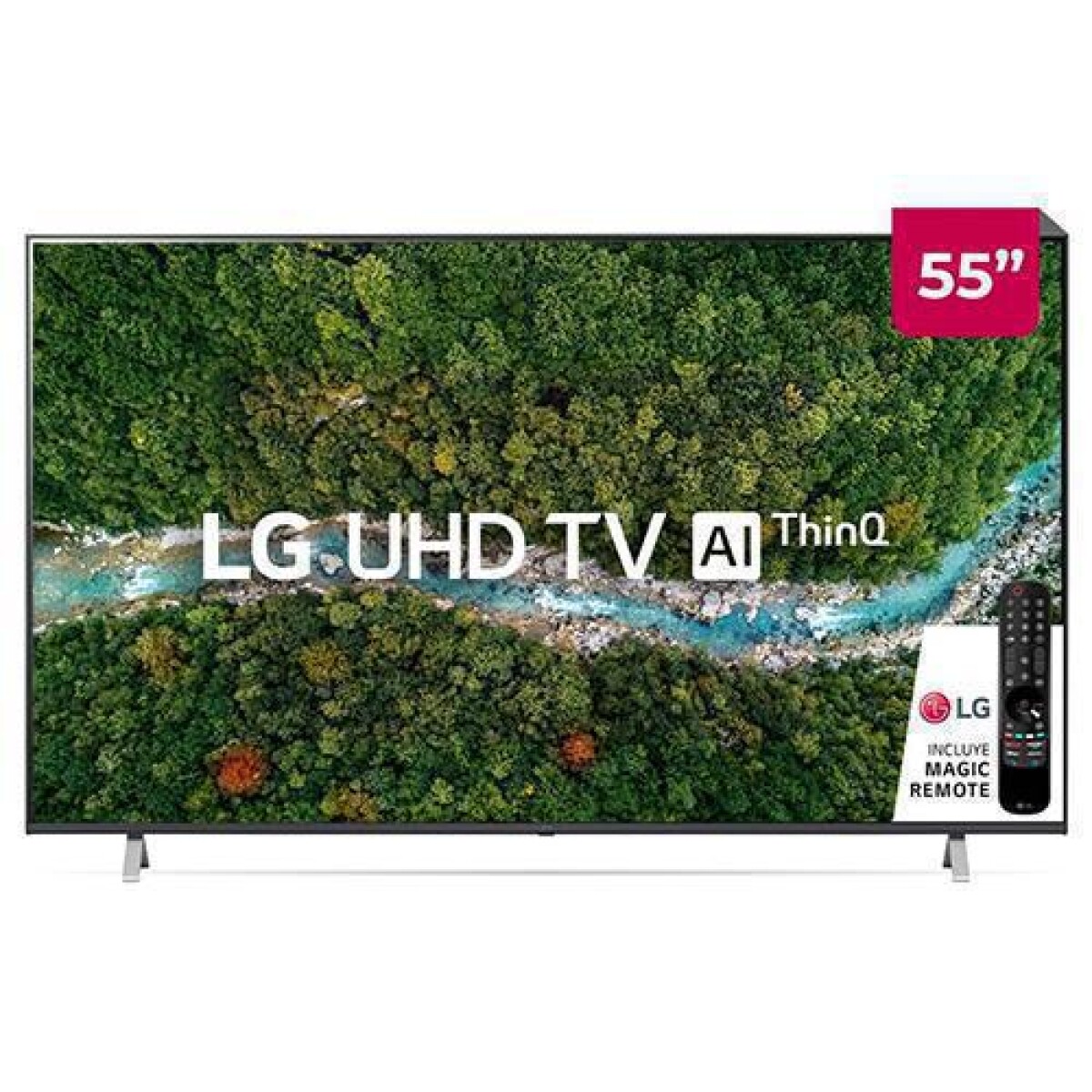 Tv LG 55" UHD 4K AI Smart TV WebOS 