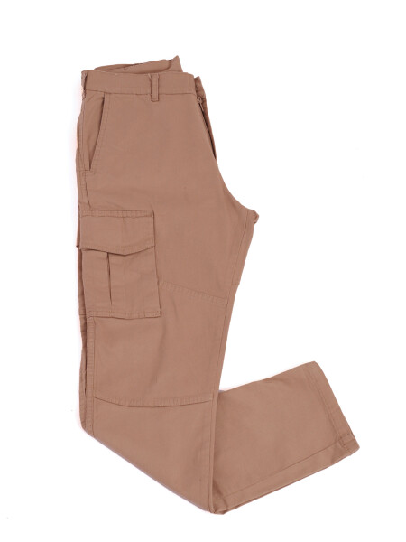 Pantalón Cargo de hombre Beige