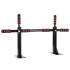 Barra De Dominadas Reforzada Multifunción Pared +Tornillos ® Color Negro