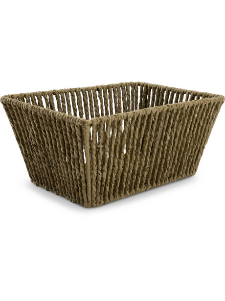Cesta LARSEMIL 18x26x12 cm verde oliva. Cesta LARSEMIL 18x26x12 cm verde oliva.