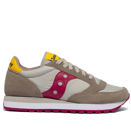 Championes Saucony de Dama - JAZZ ORIGINAL - S1044606 KHAKI/RED